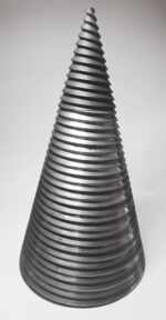 180 mm hasítókúp, kétbekezdésű, edzett cserélhető heggyel - Image 2