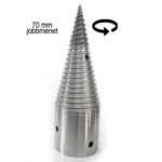 70 mm hasitokup jobbmenet