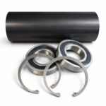 esztergált csapágycső