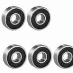 Tartalék csapágy a 6x6-os lapvezetőhöz 5 db-os szett