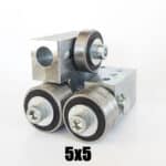 Csapágyazott szalagfűrész lapvezető 5x5