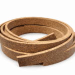 Gumival vulkanizált parafabandázs szalagfűrészkerékre, 3 mm vastag