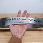 Humax 40x0,9 nv10 faipari szalagfűrészlap 5400 mm